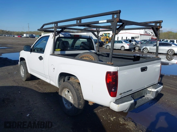 2012 Chevrolet Colorado Work Truck with VIN 1GCCSBF99C8158304, listed as a IAAI auction lot 41986210 with 165,264 mi miles. Bid and sale history available at carsss.com. Image 3.