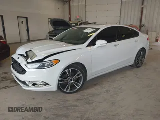 2017 Ford Fusion Titanium with VIN 3FA6P0D9XHR136815, listed as a IAAI auction lot 42596651 with 109,608 mi miles and . Bid and sale history available at DreamBid. Image 2.