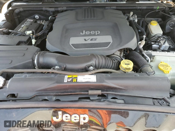 2015 Jeep Wrangler Sport with VIN 1C4AJWAG3FL723090, listed as a Copart auction lot 53325235 with 96,306 mi miles and Salvage title. Bid and sale history available at DreamBid. Image 12.
