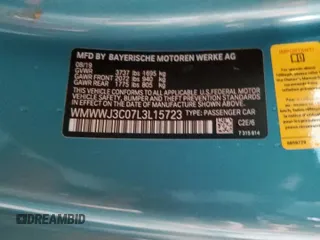 2020 MINI Convertible Cooper с VIN WMWWJ3C07L3L15723, выставлен на аукционе Copart как лот 56502735 с пробегом 45 157 миль миль и Списание • Salvage title. История ставок и продаж доступна на DreamBid. Изображение 13.