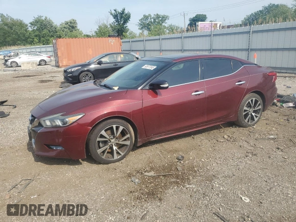 2016 Nissan Maxima S z VIN 1N4AA6AP1GC386815, wystawiony jako Copart lot #60817245 z przebiegiem Nie podano mil oraz Szkoda całkowita • Salvage title. Historia ofert i sprzedaży dostępna na DreamBid. Obrazek 1.