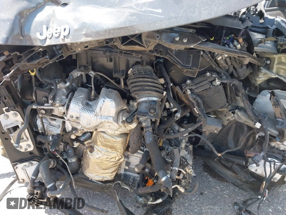 2023 Jeep Compass Sport with VIN 3C4NJDANXPT571285, listed as a IAAI auction lot 42314882 with 17,957 mi miles and . Bid and sale history available at DreamBid. Image 10.