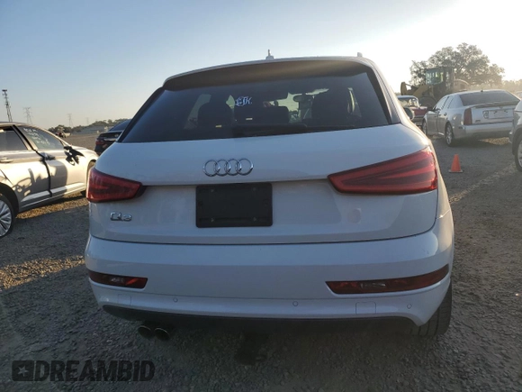 2015 Audi Q3 Prestige z VIN WA1FFCFS3FR000821, wystawiony jako Copart lot #80107514 z przebiegiem 38 841 mil mil oraz Szkoda całkowita • Salvage title. Historia ofert i sprzedaży dostępna na DreamBid. Obrazek 6.