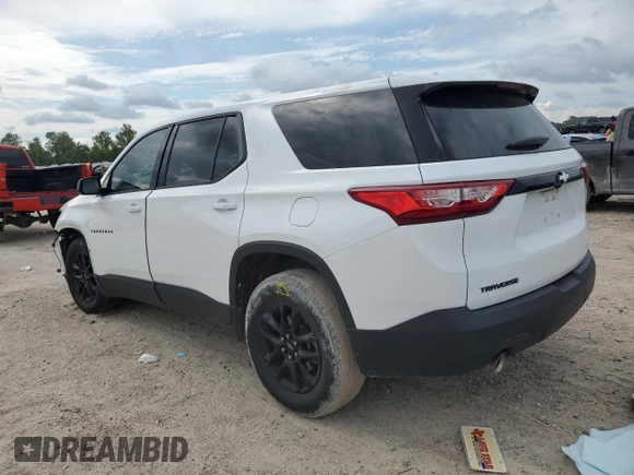 2020 Chevrolet Traverse LS with VIN 1GNERFKW1LJ207566, listed as a Copart auction lot 70079464 with 79,111 mi miles and Salvage Title. Bid and sale history available at carsss.com. Image 2.