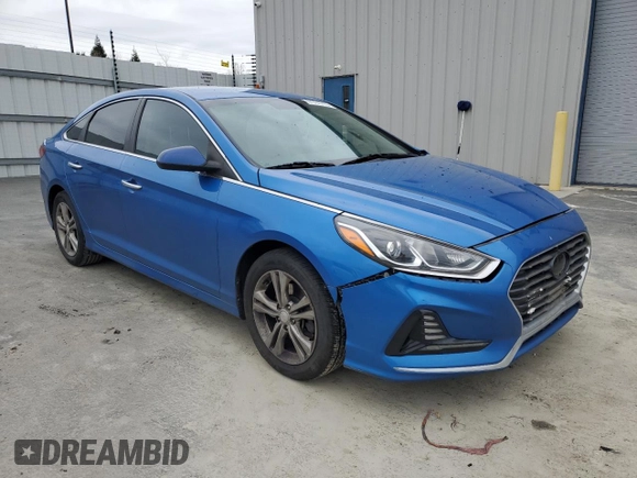 2018 Hyundai Sonata SEL with VIN 5NPE34AF2JH667549, listed as a Copart auction lot 47701715 with 83,592 mi miles and Salvage Title. Bid and sale history available at carsss.com. Image 4.