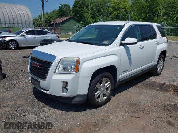 2015 GMC Terrain SLE z VIN 2GKALMEK7F6148986, wystawiony jako IAAI lot #42417948 z przebiegiem 142 136 mil mil oraz . Historia ofert i sprzedaży dostępna na DreamBid. Obrazek 2.