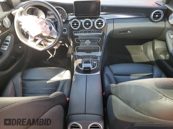 2015 Mercedes-Benz C-Class C 400 with VIN 55SWF6GB5FU028081, listed as a Copart auction lot 46878865 with 116,149 mi miles and Salvage Title. Bid and sale history available at carsss.com. Image 8.