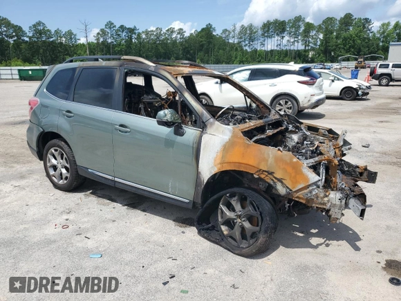 2016 Subaru Forester Touring with VIN JF2SJAXC9GH484940, listed as a Copart auction lot 59201495 with Not provided miles and Salvage title. Bid and sale history available at DreamBid. Image 4.