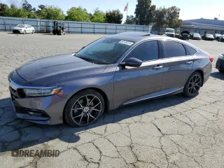 2018 Honda Accord Touring with VIN 1HGCV2F98JA021174, listed as a Copart auction lot 56145975 with 71,911 mi miles and Salvage title. Bid and sale history available at DreamBid. Image 1.