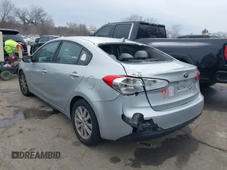 2015 Kia Forte LX with VIN KNAFX4A65F5256000, listed as a IAAI auction lot 41546225 with 135,106 mi miles. Bid and sale history available at carsss.com. Image 3.