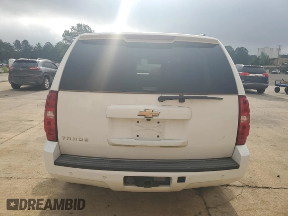 2008 Chevrolet Tahoe LTZ with VIN 1GNFC13J38R103830, listed as a Copart auction lot 53938025 with 161,942 mi miles and Salvage title. Bid and sale history available at DreamBid. Image 6.