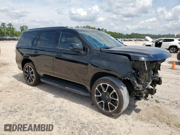 2023 Chevrolet Tahoe RST с VIN 1GNSCRKD5PR442970, выставлен на аукционе Copart как лот 59671735 с пробегом 13 975 миль миль и Списание • Salvage title. История ставок и продаж доступна на DreamBid. Изображение 4.