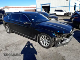 2019 BMW 7 Series 740i with VIN WBA7E2C50KB217782, listed as a Copart auction lot 39865553 with 65,495 mi miles. Bid and sale history available at carsss.com. Image 4.