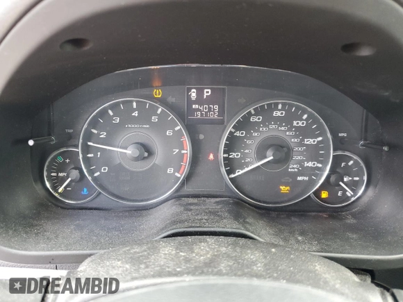 2012 Subaru Legacy Premium с VIN 4S3BMCC66C3033148, выставлен на аукционе Copart как лот 57669965 с пробегом 197 102 миль миль и Списание • Salvage title. История ставок и продаж доступна на DreamBid. Изображение 9.