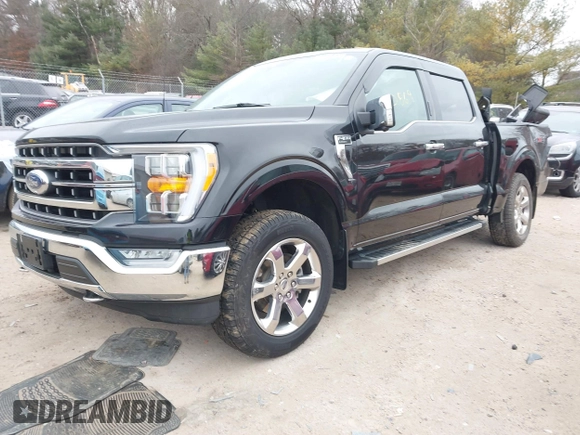 2021 Ford F-150 XL with VIN 1FTFW1E80MFC23042, listed as a IAAI auction lot 41480809 with 1 mi miles. Bid and sale history available at carsss.com. Image 16.
