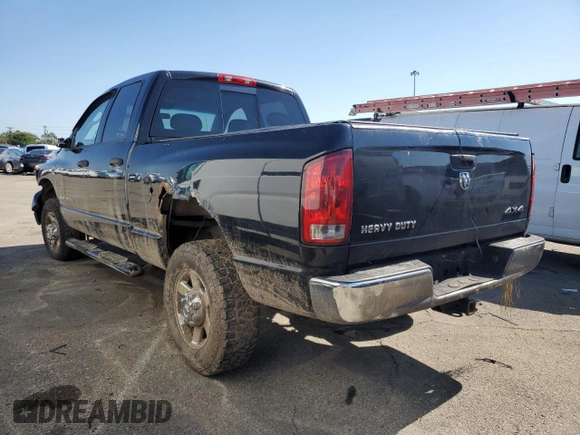 2006 Dodge 2500 SLT with VIN 1D7KS28C66J136350, listed as a Copart auction lot 74533944 with 163,528 mi miles and Salvage Title. Bid and sale history available at DreamBid. Image 2.