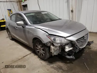 2016 Mazda 3 i Sport with VIN JM1BM1U7XG1304032, listed as a Copart auction lot 46791905 with 122,775 mi miles and Salvage Title. Bid and sale history available at carsss.com. Image 4.