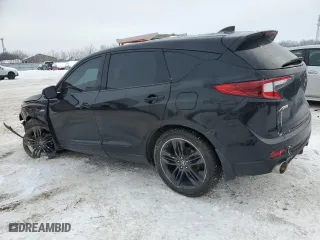 2020 Acura RDX w/A-Spec Pkg with VIN 5J8TC2H64LL810020, listed as a Copart auction lot 86687994 with 66,956 mi miles and Salvage Title. Bid and sale history available at carsss.com. Image 2.