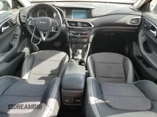 2018 Infiniti QX30 with VIN SJKCH5CP5JA002430, listed as a Copart auction lot 53835375 with 58,187 mi miles and Salvage title. Bid and sale history available at DreamBid. Image 8.