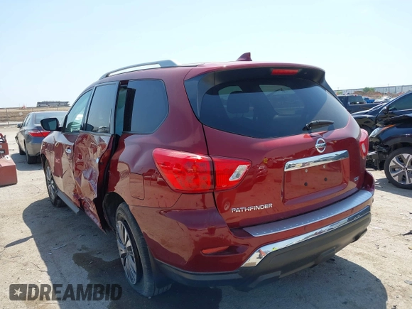 2020 Nissan Pathfinder SV with VIN 5N1DR2BN4LC638360, listed as a IAAI auction lot 42034154 with 65,549 mi miles and . Bid and sale history available at DreamBid. Image 3.