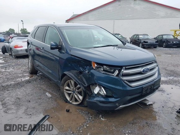 2016 Ford Edge SEL z VIN 2FMPK4J8XGBC48801, wystawiony jako IAAI lot #42274392 z przebiegiem 76 131 mil mil oraz . Historia ofert i sprzedaży dostępna na DreamBid. Obrazek 6.