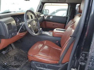 2008 Hummer H2 SUV with VIN 5GRGN23898H105094, listed as a Copart auction lot 45150195 with 146,159 mi miles and Salvage Title. Bid and sale history available at carsss.com. Image 7.