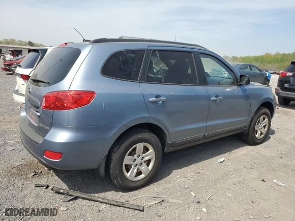2009 Hyundai Santa Fe GLS with VIN 5NMSG13D59H252025, listed as a Copart auction lot 54537055 with 197,211 mi miles and Clean Title. Bid and sale history available at carsss.com. Image 3.