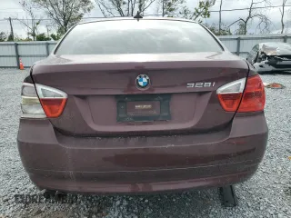 2007 BMW 3 Series 328i with VIN WBAVA37587ND55145, listed as a Copart auction lot 89303175 with Not provided miles and Salvage title. Bid and sale history available at DreamBid. Image 6.