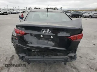 2022 Hyundai Accent SE with VIN 3KPC24A63NE174189, listed as a Copart auction lot 53301405 with 78,844 mi miles and Clean Title. Bid and sale history available at carsss.com. Image 6.