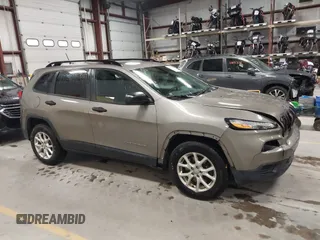 2016 Jeep Cherokee Sport with VIN 1C4PJMAB5GW246889, listed as a IAAI auction lot 40847921 with 164,210 mi miles. Bid and sale history available at carsss.com. Image 13.