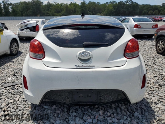 2013 Hyundai Veloster w/Gray Int with VIN KMHTC6AD7DU136483, listed as a Copart auction lot 56803725 with 159,794 mi miles and Salvage title. Bid and sale history available at DreamBid. Image 6.