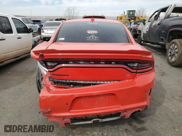 2021 Dodge Charger Scat Pack Widebody with VIN 2C3CDXGJ2MH540691, listed as a Copart auction lot 47871535 with 82,582 mi miles and Salvage Title. Bid and sale history available at carsss.com. Image 6.