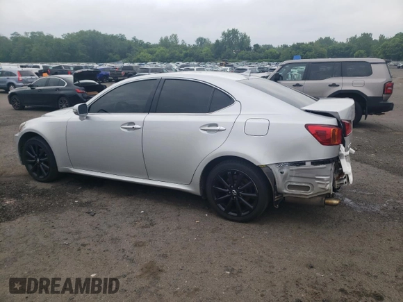 2010 Lexus IS 250 with VIN JTHCF5C24A5044351, listed as a Copart auction lot 59852145 with 171,121 mi miles and Salvage title. Bid and sale history available at DreamBid. Image 2.