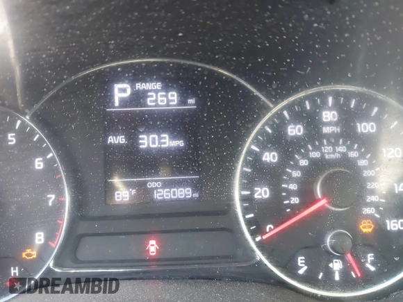 2017 Kia Forte LX with VIN 3KPFK4A77HE101143, listed as a IAAI auction lot 42038578 with 126,089 mi miles. Bid and sale history available at carsss.com. Image 15.