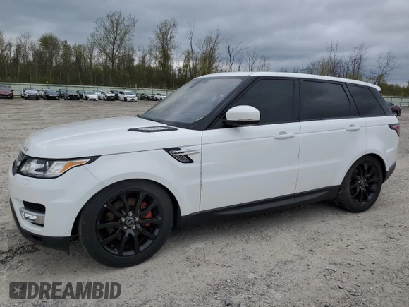 2016 Land Rover Range Rover Sport HSE with VIN SALWR2KF4GA634289, listed as a Copart auction lot 56366575 with 82,608 mi miles and Clean Title. Bid and sale history available at DreamBid. Image 1.