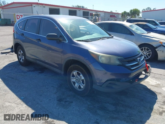 2013 Honda CR-V LX with VIN 3CZRM3H37DG703876, listed as a IAAI auction lot 41815010 with 150,866 mi miles. Bid and sale history available at carsss.com. Image 1.