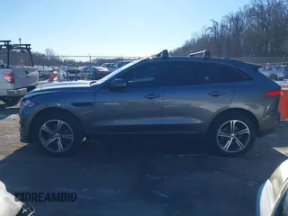 2017 Jaguar F-Pace 35t Prestige with VIN SADCK2BV8HA897199, listed as a IAAI auction lot 41315172 with 77,348 mi miles and . Bid and sale history available at DreamBid. Image 14.