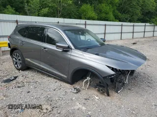 2023 Acura MDX Technology z VIN 5J8YE1H45PL003309, wystawiony jako Copart lot #54573035 z przebiegiem Nie podano mil oraz Szkoda całkowita • Salvage title. Historia ofert i sprzedaży dostępna na DreamBid. Obrazek 4.