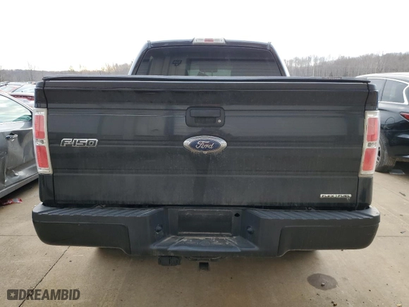 2014 Ford F-150 XL with VIN 1FTFW1EF0EKF34705, listed as a Copart auction lot 41772955 with 120,218 mi miles and Salvage Title. Bid and sale history available at carsss.com. Image 6.