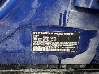 2024 BMW i4 M50 z VIN WBY33AW00RFS45178, wystawiony jako Copart lot #46379085 z przebiegiem Nie podano mil oraz Nie do naprawy • Non repairable. Historia ofert i sprzedaży dostępna na DreamBid. Obrazek 14.