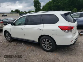 2015 Nissan Pathfinder S z VIN 5N1AR2MM3FC628561, wystawiony jako Copart lot #55579685 z przebiegiem 259 146 mil mil oraz Czysty tytuł • Clean title. Historia ofert i sprzedaży dostępna na DreamBid. Obrazek 2.
