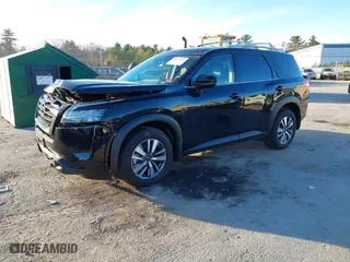 2024 Nissan Pathfinder SL with VIN 5N1DR3CC9RC219030, listed as a IAAI auction lot 40865085 with 1,173 mi miles. Bid and sale history available at carsss.com. Image 17.