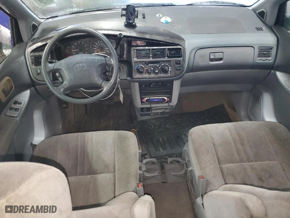 2000 Toyota Sienna LE with VIN 4T3ZF13C1YU241686, listed as a Copart auction lot 48294265 with 244,453 mi miles and Salvage Title. Bid and sale history available at carsss.com. Image 8.
