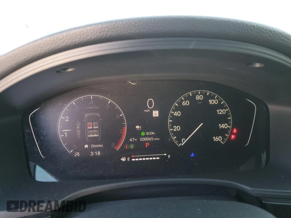 2022 Honda Civic Sport with VIN 2HGFE2F50NH553150, listed as a Copart auction lot 46809705 with 30,065 mi miles and Salvage Title. Bid and sale history available at carsss.com. Image 9.