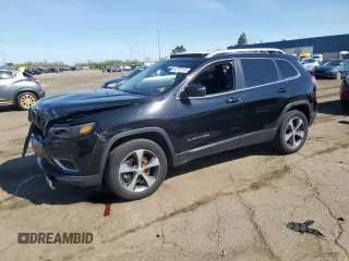 2019 Jeep Cherokee Limited with VIN 1C4PJMDN6KD134094, listed as a Copart auction lot 54773115 with 52,607 mi miles and Clean Title. Bid and sale history available at DreamBid. Image 1.