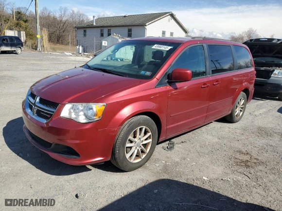 2015 Dodge Grand Caravan SXT Plus with VIN 2C4RDGCG0FR556207, listed as a Copart auction lot 49960145 with 180,315 mi miles and Clean Title. Bid and sale history available at carsss.com. Image 1.