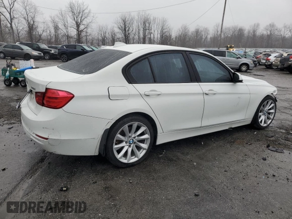 2013 BMW 3 Series 328i with VIN WBA3A5C58DF355349, listed as a Copart auction lot 83649464 with 0 mi miles and Non Repairable. Bid and sale history available at carsss.com. Image 3.