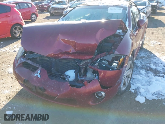 2007 Mitsubishi Eclipse GT with VIN 4A3AL35T17E001300, listed as a IAAI auction lot 41326985 with 92,396 mi miles and . Bid and sale history available at DreamBid. Image 6.