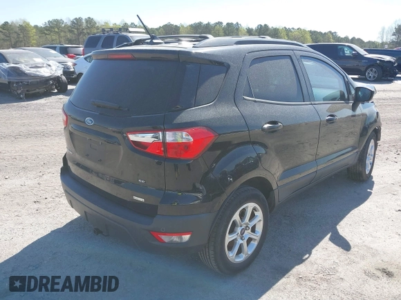 2018 Ford EcoSport SE with VIN MAJ3P1TEXJC172273, listed as a IAAI auction lot 41869590 with 74,306 mi miles. Bid and sale history available at carsss.com. Image 4.