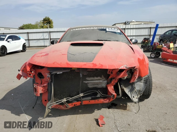 1999 Ford Mustang GT with VIN 1FAFP42X8XF151298, listed as a Copart auction lot 76350444 with 0 mi miles and Salvage Title. Bid and sale history available at carsss.com. Image 5.